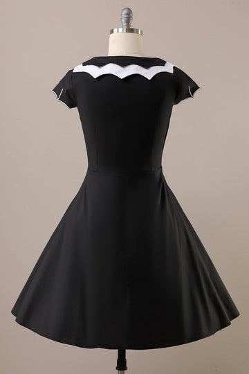 Halloween Bat Print klänning